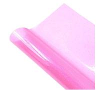 20cm*30cm Clear Glitter Pink PVC Vinyl Foil Fabric Holographic Glitter Vinyl Roll for DIY Craft Decoration