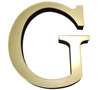 20cm 3D Acrylic English Letters Wall Stickers Decorative DIY Wall Decals Gold Letters Wall Decorations for Home Decor(G)