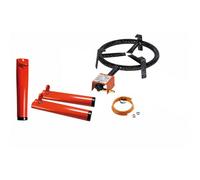 20cm - 60cm for Paella Pan - Gas Burner + Butane Regulator + Legs + Hose Set