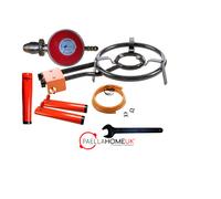 20cm - 70cm for Paella Pan - Gas Burner + Propane Regulator + Legs + Hose Set