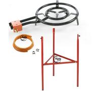 20cm - 70cm Paella Pan Set - Gas Burner + Legs + Hose for 26cm - 100cm Pan