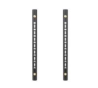 20CM Aluminum 15mm Cheese Rod with 1 / 4inch 3 / 8in Thread Hole for DSLR Camera Cage Rod Photo Studio Equipment Accessories Multifunction Aluminum Cheese Bracket
