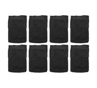 20cm Breathable Felt Planting Bags Reusable Flower Pots for Diverse Gardening Applications, 6 or 8 Pieces (8-piece set)