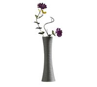 20cm Ceramic Bud Vase Small Narrow Neck Taper Vase Decorative Floral Vases for Single Stem Flowers Home Decor Wedding Centerpieces Office Desk (Grey)