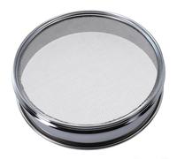 20cm Chrome-Plated Stainless Steel Laboratory Test Sieve for Particle for Size Analysis in Food Pharmaceutical with 304 Mesh Screen Durable Double-Layer Frame (18 Mesh)