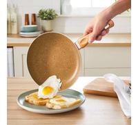 Coopers of Stortford - 20cm Copper Granite Effect Frying Pan - Non Stick Ceramic Cookware with Scratch Resistant Coating