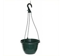 20cm diameter Hanging Pots colour Pine Green (10)