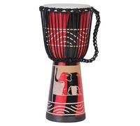 20cm Djembe Bongo Drum drum for small children handmade with an elephant painted (small children 2-3 years)
