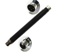 20cm Electric Reciprocating Tools Vac-U-Lock His Smith Vacuum Machine Accessory Adapter 3 XLR Extension Rod DIY Extension Tube (20cm Steel)