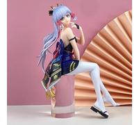 20cm Genshin Impact Kamisato Ayaka Anime Action Figure PVC Toy Character Model Decoration Statue Gifts Collectibles