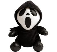 20cm Ghostface Plush Toy, Halloween Decorations, Scream Merchandise, Horror Gifts for Kids, Soft Stuffed Doll for Birthday and Christmas