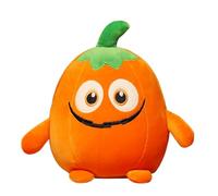 20cm Halloween Pumpkin Plush Toy,Orange Halloween Stuffed Animal Plush Toy Cute Festive Pumpkins Cushion Soft Toy Plushie Doll Gift for Kids Birthday Xmas Halloween Home Decorations pumpkin toy