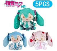 20cm Hatsune Miku Plush Fuwawa Fuwawa Anime Kawaii Cute Toy Doll Plush Plush Pillow Room Car Desk Decoration Fan Birthday Gift E