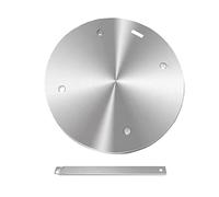 20cm Heat Diffuser Plate for Gas Electronic Stove, Softifund Cooking Induction Adapter Simmer Plate with Remove Handle for Milk Coffee Cookware, Defrosting Tray for Frozen Meat