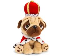 20cm King Pugsley Plush Soft Toy - Brand New Sealed