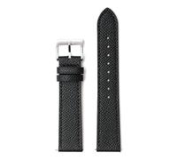 20cm Long, Men's Leather Strap, 18-22mm Wide, Equipped with Quick-Release, Hand-Painted Palm Print, Textured Strap,Black Black Line 1-22mm