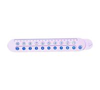 20cm Math Mathematics Ruler Addition Subtraction Measuring Tool for Students Architects Technical Drawing Sketching Engineering Measurement Ruler