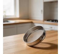 20cm Mesh Sieve for Sample Inspection, Chrome Plated with 4 to 600 Mesh Sizes, for Multiple Applications (30 mesh)