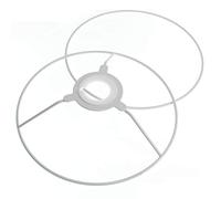 20cm Metal Ring Set for Making Light & Lamp Shade Crafts