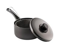 20Cm Non-Stick Deep Fry / Chip Pan Set For Crispy Frying Aluminium Cookware For All Hob Types