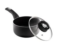 Pendeford Saucepan Diamond Collection 20cm Non-Stick, 3.4L, Glass Lid, Induction
