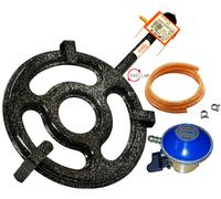 20cm Premium Paella 2 Ring Gas Burner (Outdoor Only) For 30 - 46 cm Paella Pan