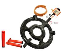 20cm Premium Paella 2 Ring Gas Burner (Outdoor Only) For 30 - 46 cm Paella Pan