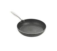 URBN-CHEF Pressed Aluminum Frying Pans with Marble Granite Non Stick Coating and Stainless Steel Handles Suitable for Gas Electric Induction Oven (20cm)