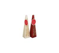 20cm Pyramid Count Down To Christmas Advent Candle - colours vary