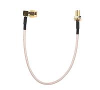 20cm Right Angle SMA Female to SMA Male RF Coaxial Cable - YM