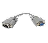 20cm Serial to VGA 9 Pin Female to 15 Pin Male Cable D9 HD15 SVGA Adapter Cable Converter 0.6ft
