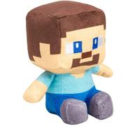 (20cm Sitting Steve) Minecraft Plush Toy Pixel Doll Children Doll Kids gift