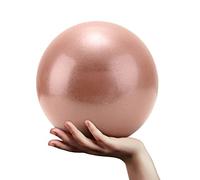 20cm Small Pilates Ball Sports Yoga Fitness Ball Thickened Explosion-Proof Exercise Ball Physical Therapy Stretching and Core Training Improve Balance Strength Home Gym Portable Fitness Accessories