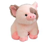 20cm Small Pink Pig Plush Toy, Ultra Soft Pig Hugging Pillow, Cute Cartoon Piggy Cuddly Toy, Realistic Stuffed Animal Doll For Home, Bedroom, Sofa, Car