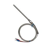 20cm Stainless Steel Probe Tube Temperature Sensor Thermocouple K Type With Wire Cable 1Pcs(Cable length 3.0m)