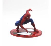 20cm Venom Spider-man Marvel Avengers Figures, Carnage Hulk Iron Man Captain America Desktop Car Ornament Office Decoration Collection Birthday Gift Statue Figurine (Spider-man 13cm)