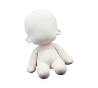 20cm Washable Cotton Doll Base for Artistic Creations Safe Undressed Fabric Figure for and Collector Displays Cotton Doll Body