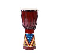 20cm x 10cm (height x diameter) children's djembe drum bongo hand-painted