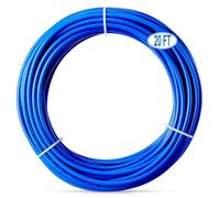20FT 1/4" O.D.RO Water Tubing,NSF Certified Hose for RO Filter System,Blue
