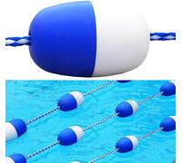 20ft-160ft Swimming Pool Lane Dividers, Safe Rope & Float Kit, Buoy Ball Lines for Marking, Ideal for Cetit & Training (Size: 39ft/12m)