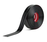 20FT/6Meters Wall Corner Protector Peel and Stick Corner Trim Molding Flexible Inside & Outside Wall Edge Guard Self Adhesive Moulding Trim for Edge Use(Black,2+2cm/4cm)