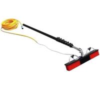 20ft Extendable Solar Panel Cleaning Kit, Water-Fed Window Cleaner with 180° Rotating Brush Head, Ideal for Outdoor Home Use and Solar Panel Maintenance