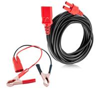 20FT Extension Cable and Battery Clip Set Compatible with Power Probe 3Ez/3/3S, Extension Cord Crocodile Clip Set Replace PPTK0027 PPTK0025