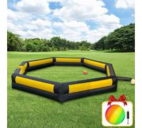 20FT Gaga Ball Pit Portable Inflatable Gaga Ball Pit with Blower,Giant Gaga Ball Pit for Indoor Outdoor School Family Activities Sport Games