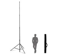20Ft Heavy Duty Light Stand Tripod,Cisian 6M Sky High Tripod Tall Video Camera Sports Metal Photography Tripod with 1/4"& 3/8" Screw Adapter for Most DSLR Camera