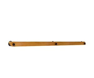 20ft Nonslip Wood RaIndustrial Solid Wood WallMounted Support Bar for Indoor & Outdoor Use Safe Decking & Garden Corridor Railing (Size: 2ft)