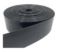 20ft PVC replacement straps for outdoor pool and beach lounge chairs, designed for repair and maintenance of various furniture pieces (Black)