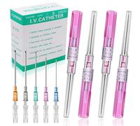 20G Catheter Piercing Needles 50Pcs IV Catheter Piercing Needles for Ear Nose Piercing Needles Lip Tongue Cartilage Belly Piercing Needles Piercing Supplies