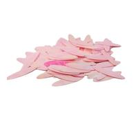 20g Flat Oval Sequin Paillettes 10X40mm,Plastic Loose Sequins,Pink Shiny Sequins Iridescent Spangles for Crafts,Scrapbooking,Sewing Decorations(About 180 Pieces)