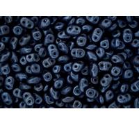 20g Matubo SuperDuo Czech Seed Beads 2.5x5mm Metallic Suede Dark Blue Unique Beading Supplies Jewellery Making Czech Republic